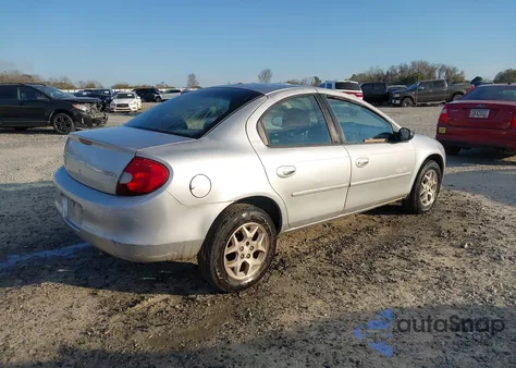 2001 Dodge Neon Se z USA, uszkodzony, nr VIN 1B3ES46C81D249750